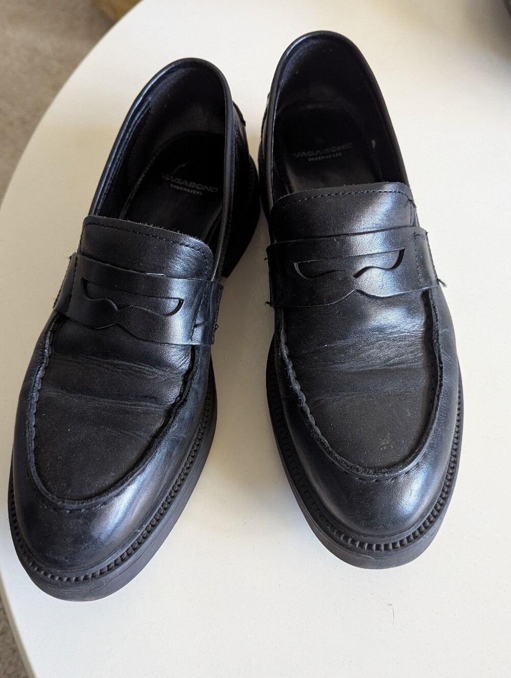 Vagabond Leather Loafers 39